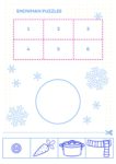 Snowman - wierszyk zimowy z konspektem zajęć oraz materiałami dodatkowymi - obrazek 2