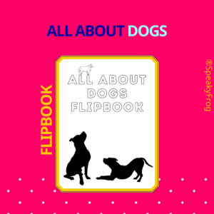 Składana książeczka o psach ALL ABOUT DOGS FLIPBOOK